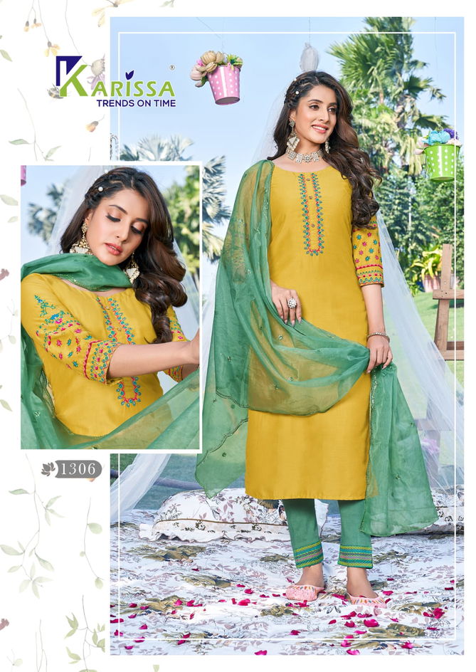 Karissa Maahi Fancy Ethnic Wear Wholesale Readymade Salwar Suits Catalog